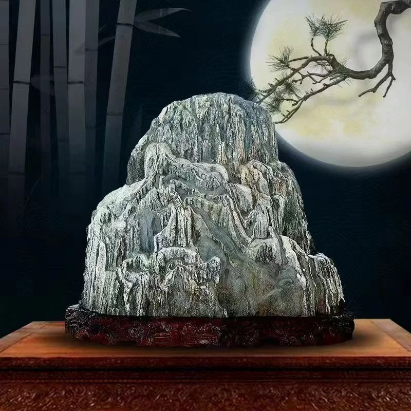 您喜欢的宝贝（直播间一物一图，截屏及所得）办公室客厅靠山石摆件