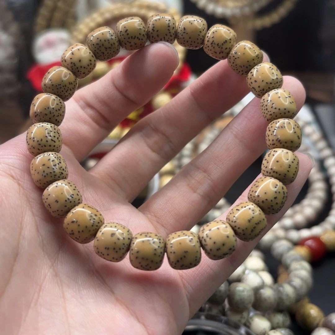 打***傅吊坠星月菩提散星侧留白