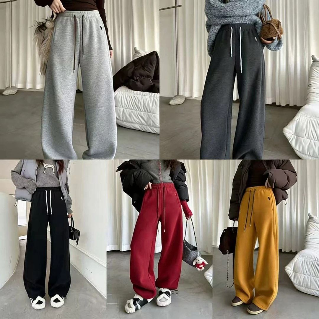 【锦衣服饰】WX 25625 休闲刺绣弯刀裤