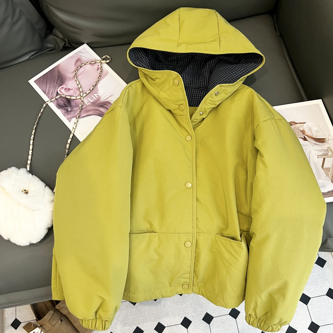 保暖棉衣常规款冬季连帽宽松防风棉服秋冬百搭