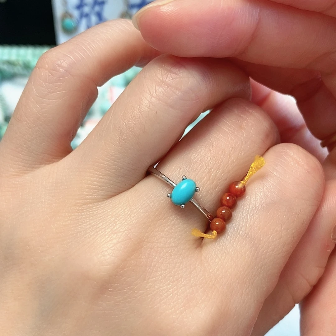 南红玛瑙银S925镶嵌珠宝奇石