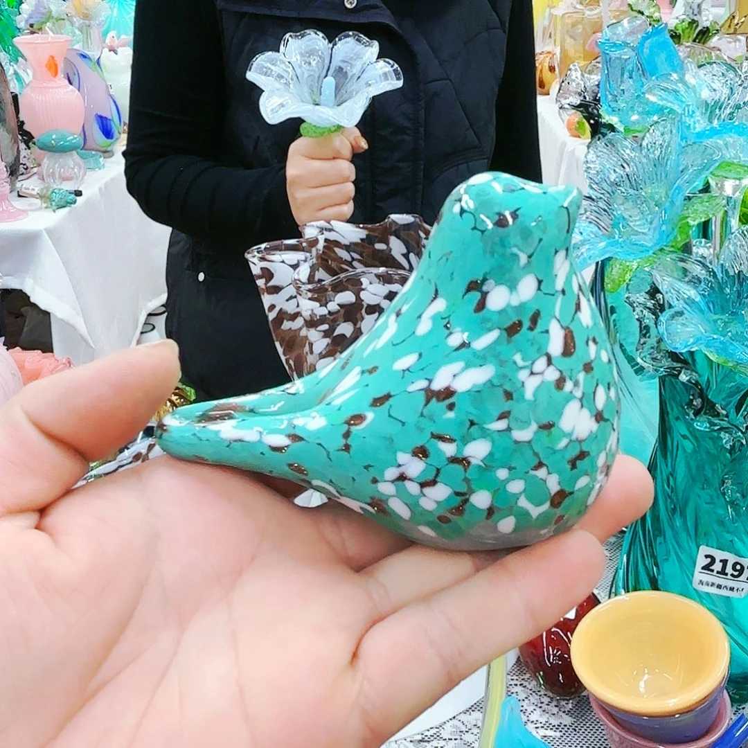 福利不退不换琉璃花瓶艺术品