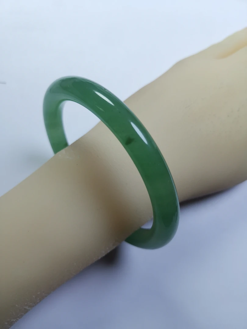 168号-圈口64-65-天然玉石-正品保障，东陵玉，时尚高贵款