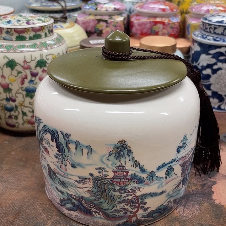 陶瓷罐储物罐密封罐茶叶罐