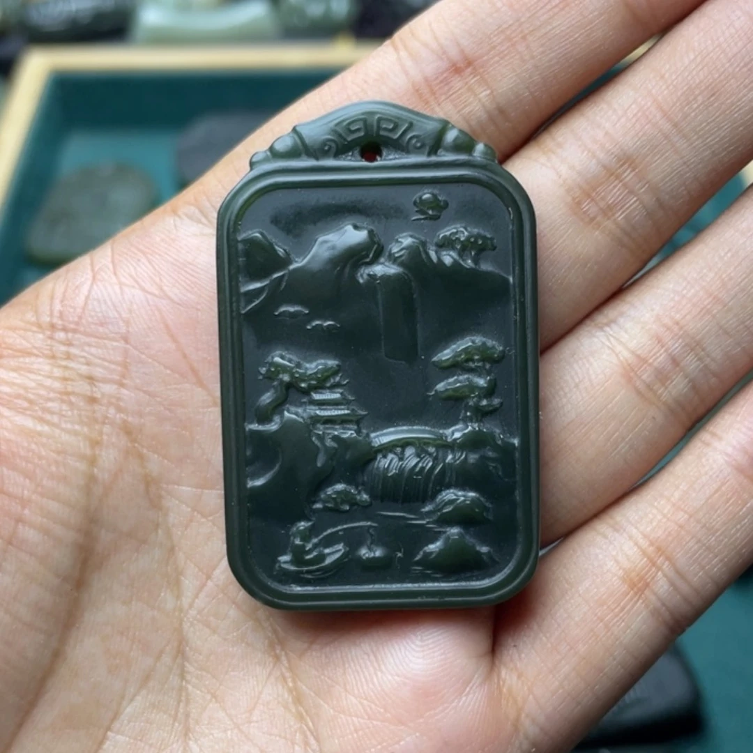 【闪购商品】和田玉未镶嵌颈饰桐*