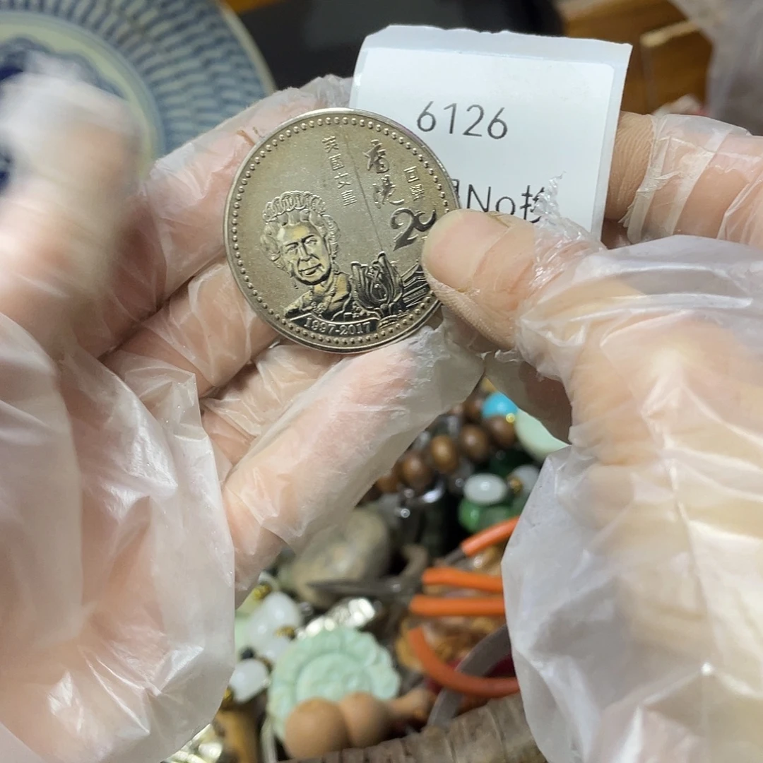 清***风瓷片6126号工艺品