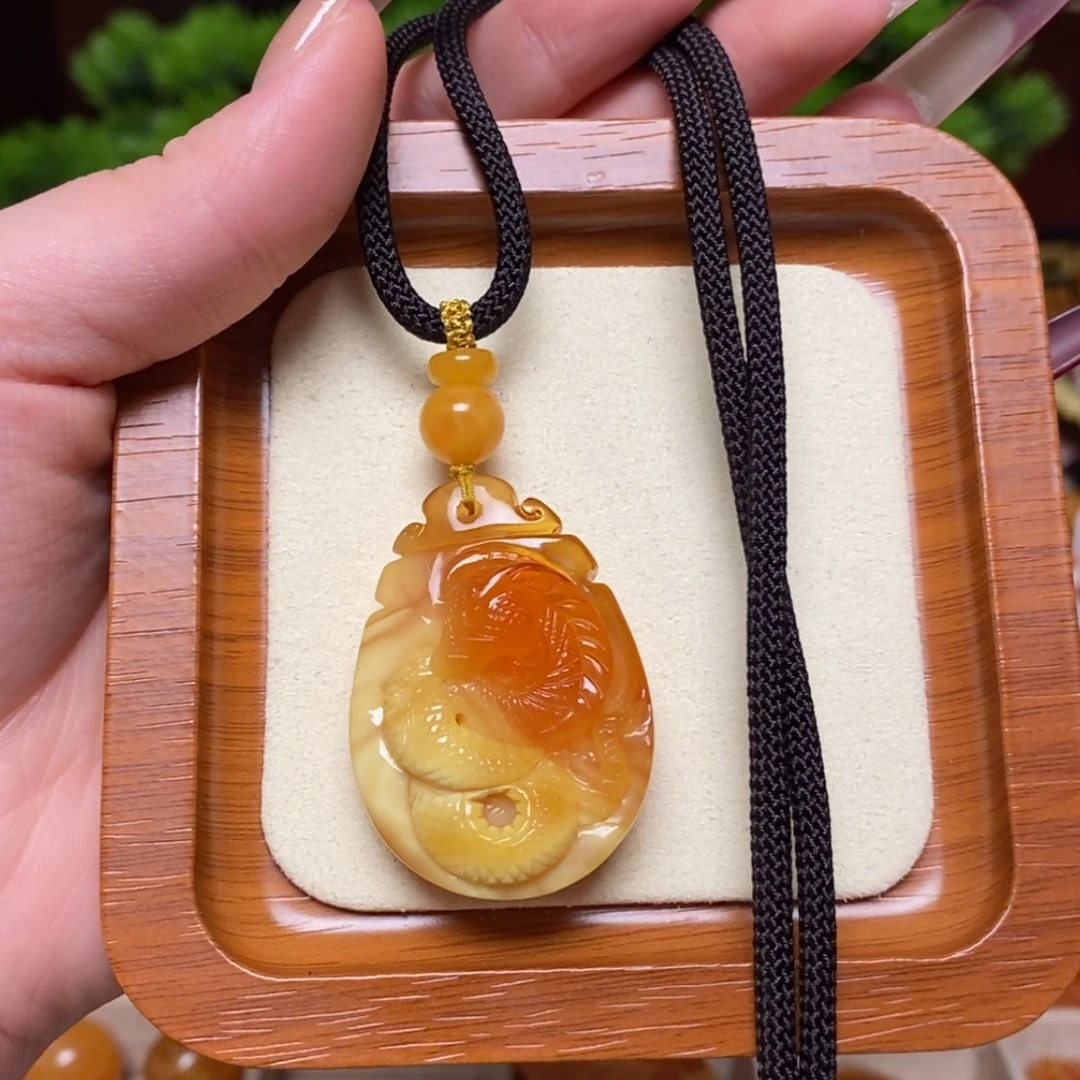 【闪购商品】蜜蜡颈饰未镶嵌项链