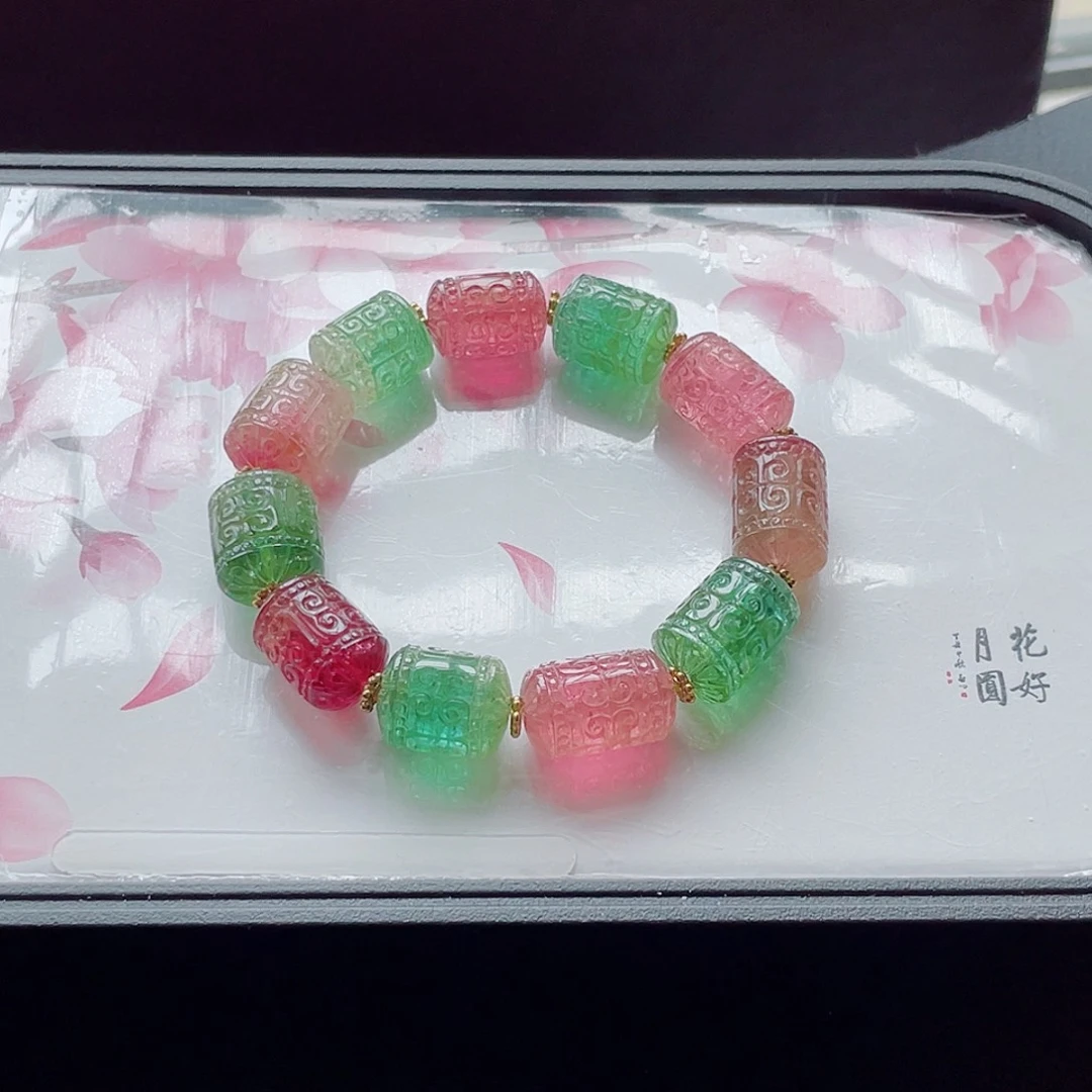 未镶嵌手链碧玺碧玺手链