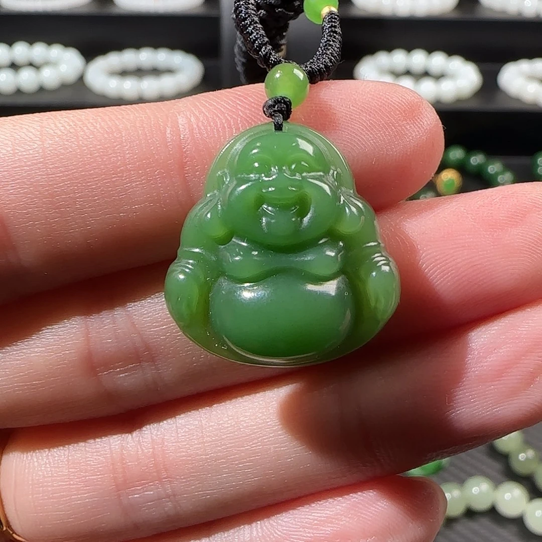 和田玉（碧玉）未镶嵌颈饰