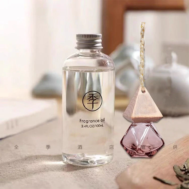 全季酒店禅茶香薰精油补充液家用房间卧室持久留香除异味车载挂件