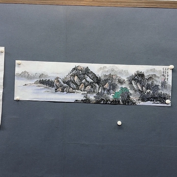 书法作品多次参加