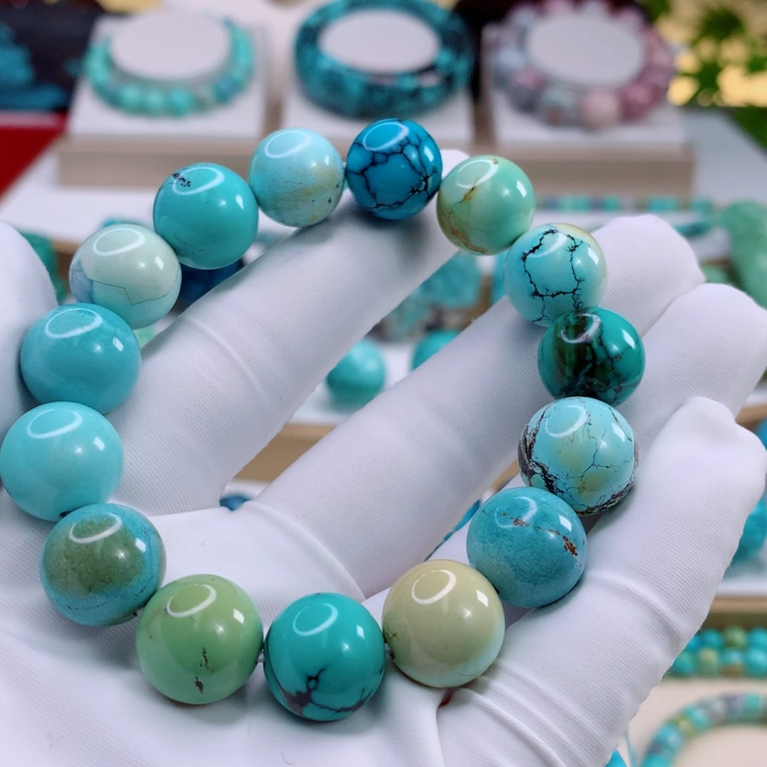 未镶嵌绿松石珠宝奇石