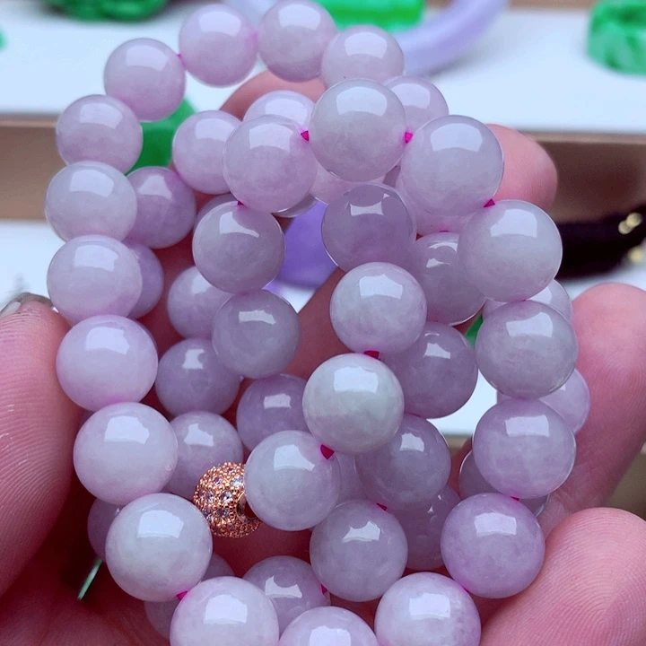 翡翠未镶嵌毛衣链