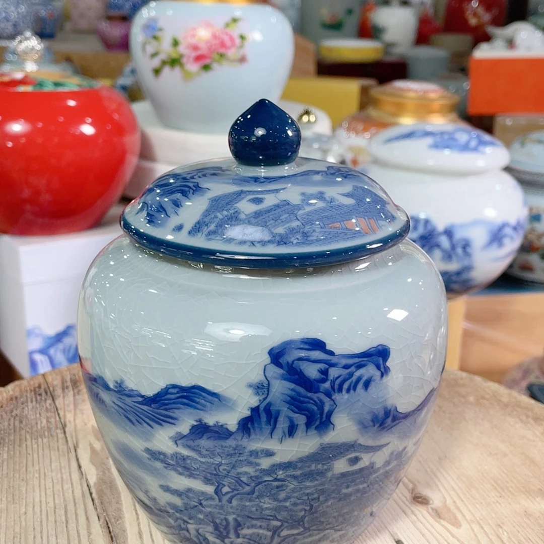 【闪购商品】罐陶瓷茶叶罐密封罐