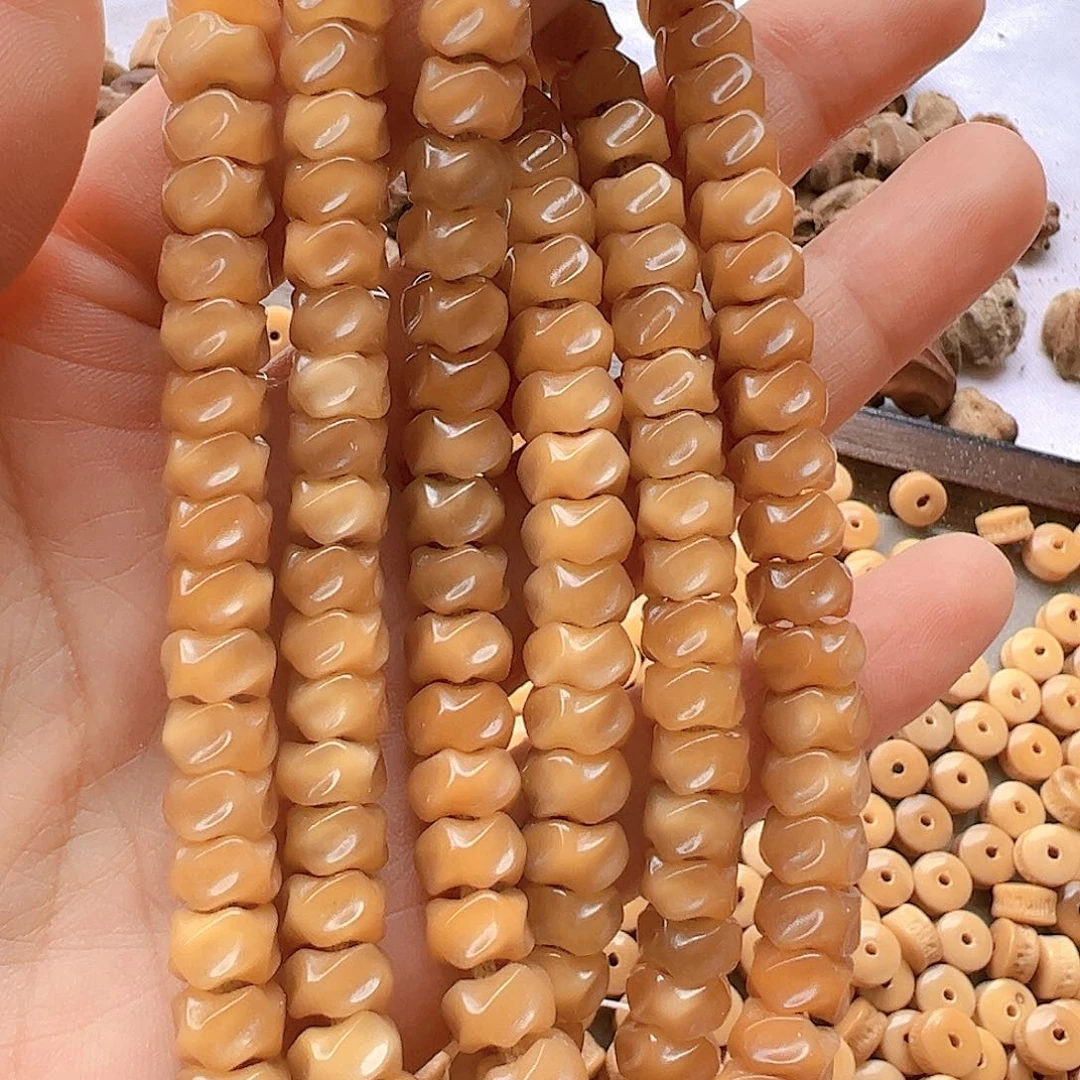 菩提根/象牙果手串卡8+龙骨手持