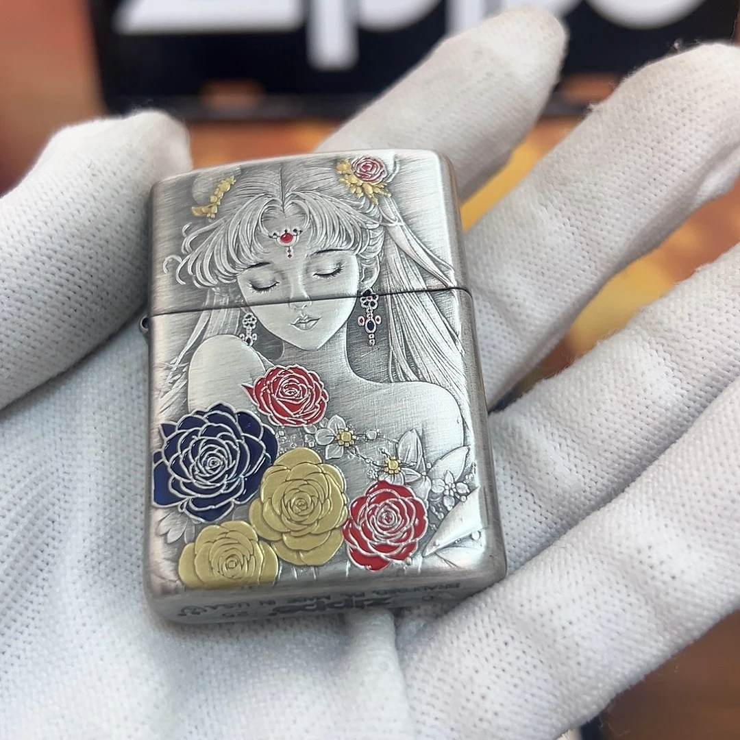 6***猫铜HX微瑕熏银盔甲花语