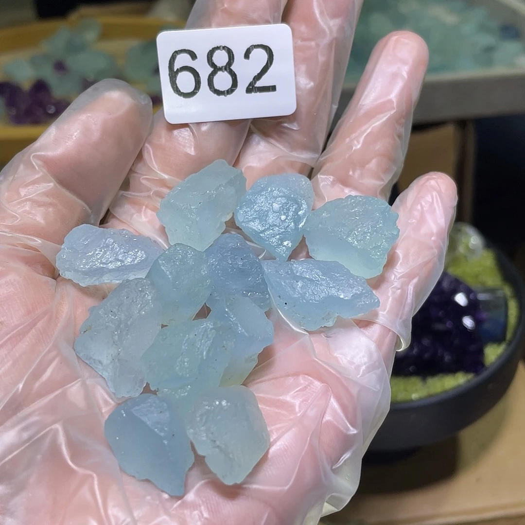 五***n水晶未镶嵌珠宝半成品拍10单发12