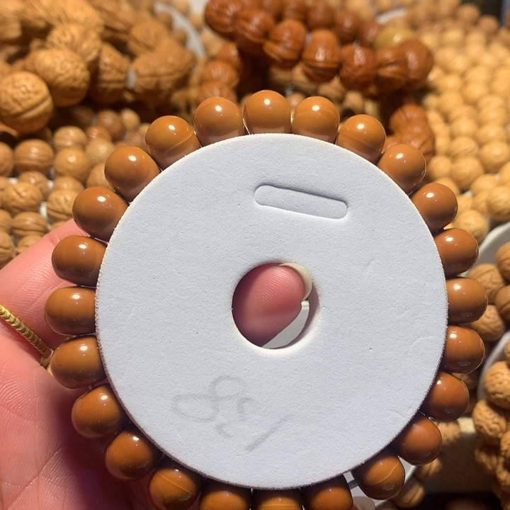 手串桃核猴头光珠