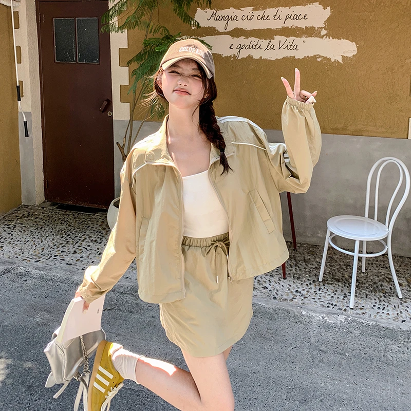 【现货】新品2D033-T511-P170-K248防走光设计两色时尚套装