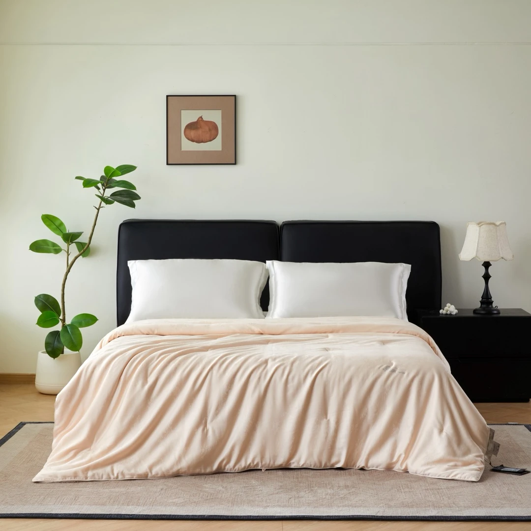 JF2952法式风情蚕丝被冬被