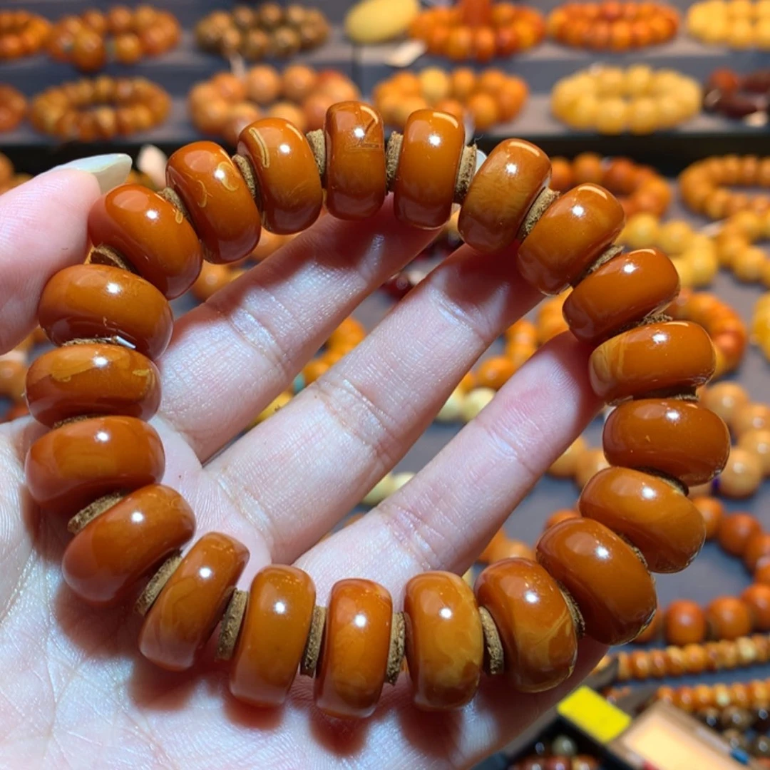 【闪购商品】手串蜜蜡未镶嵌蜜蜡手串
