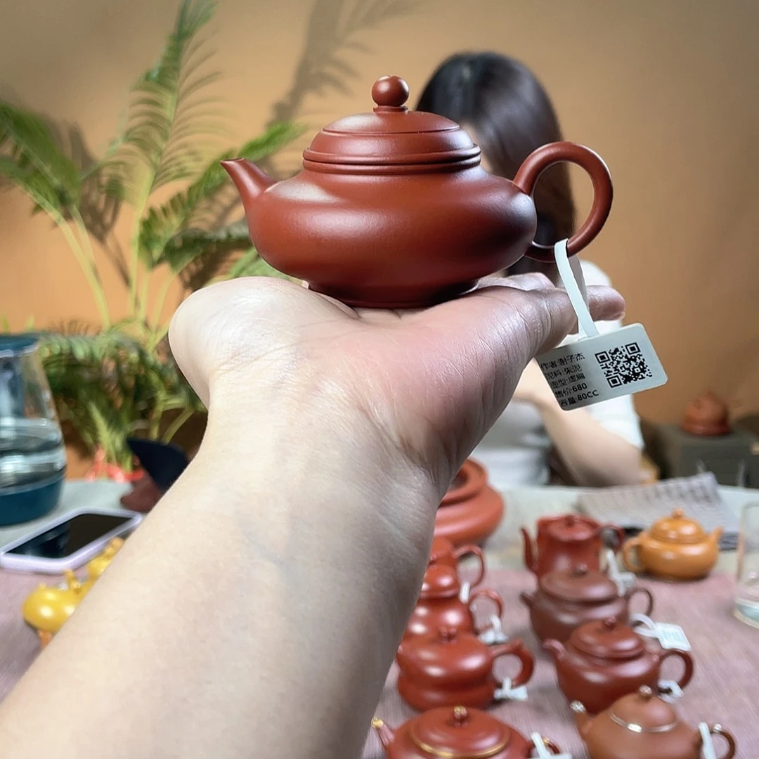 泥塑潮州全手工手拉壶