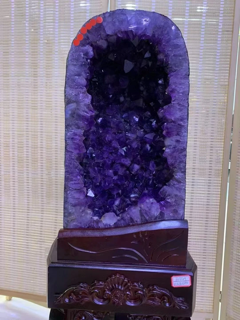 高品质巴西紫晶洞