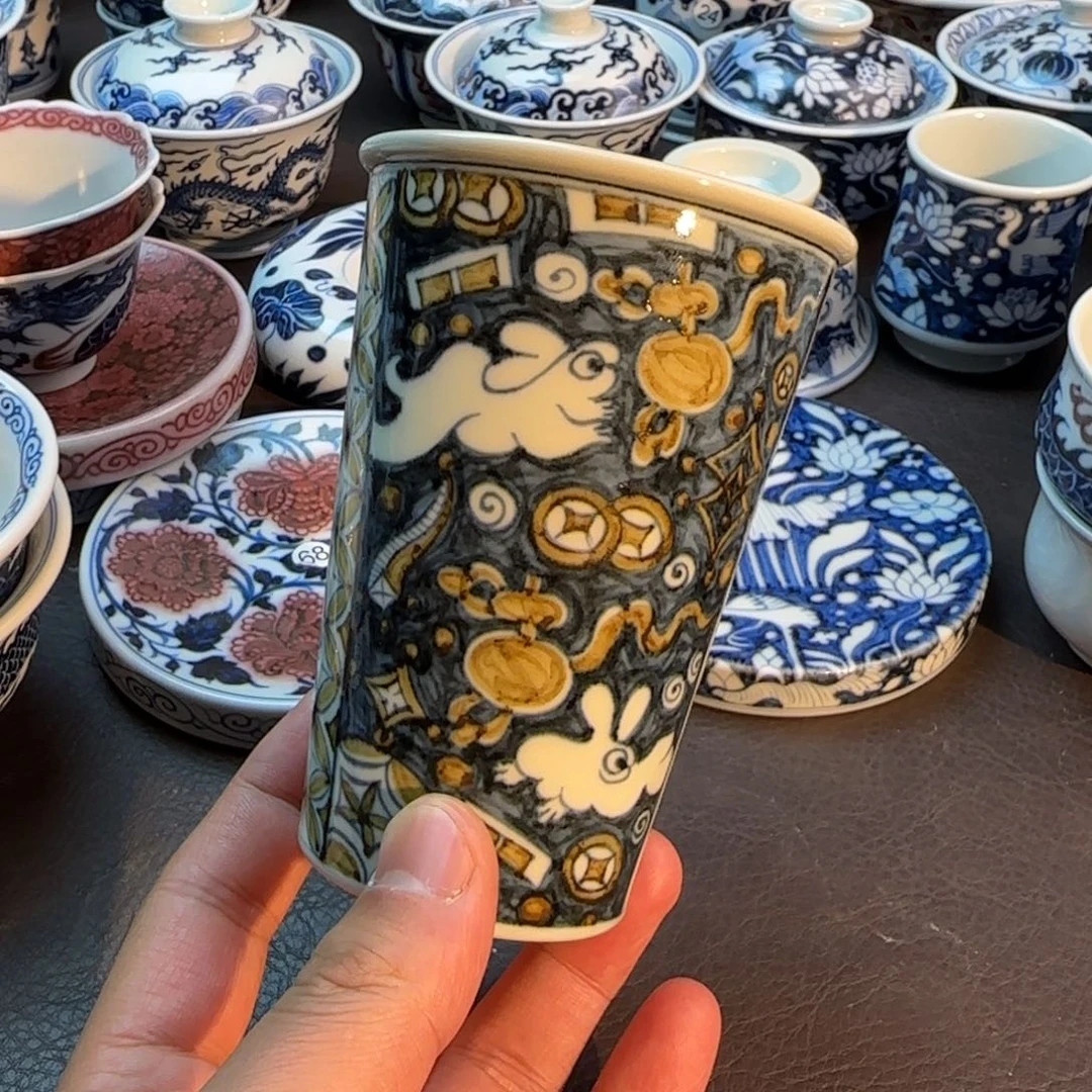今生茶器手工手绘