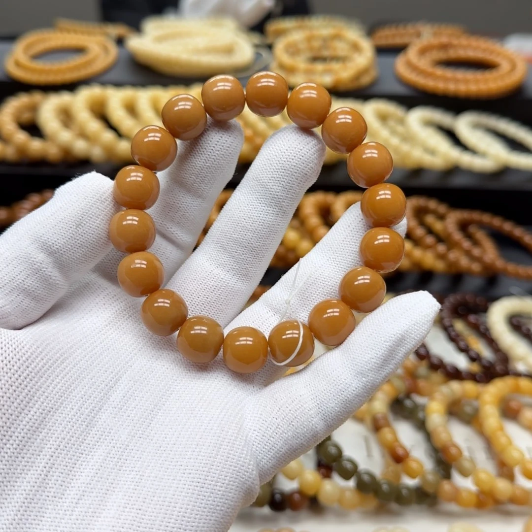 手串菩提根/象牙果卡13 珑珠 11年 精工