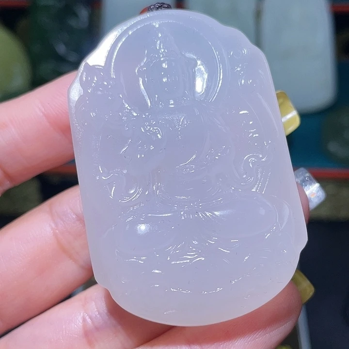 和田玉未镶嵌颈饰X7