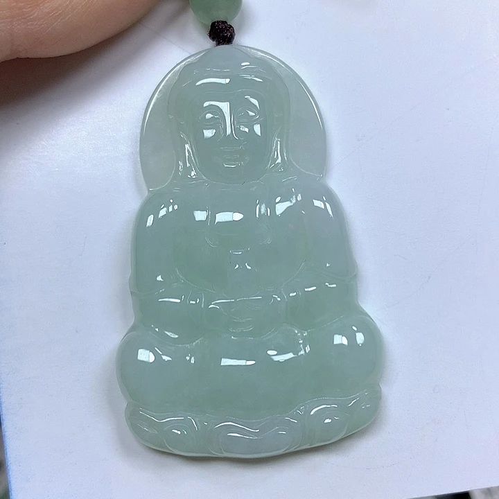 翡翠未镶嵌颈饰挂件