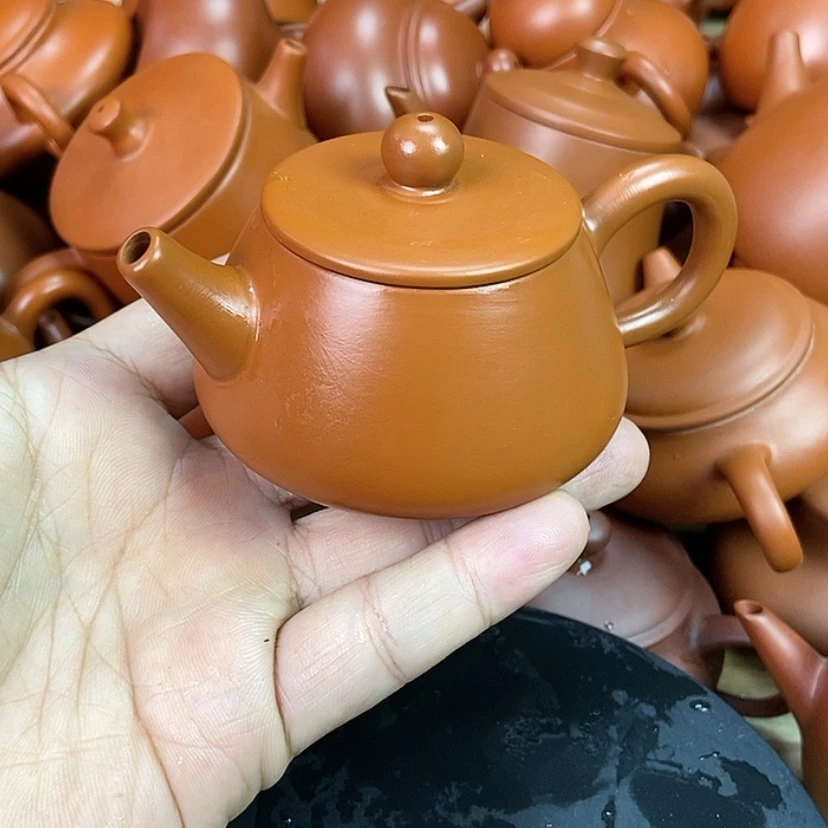 【闪购商品】茶壶朱泥100c c