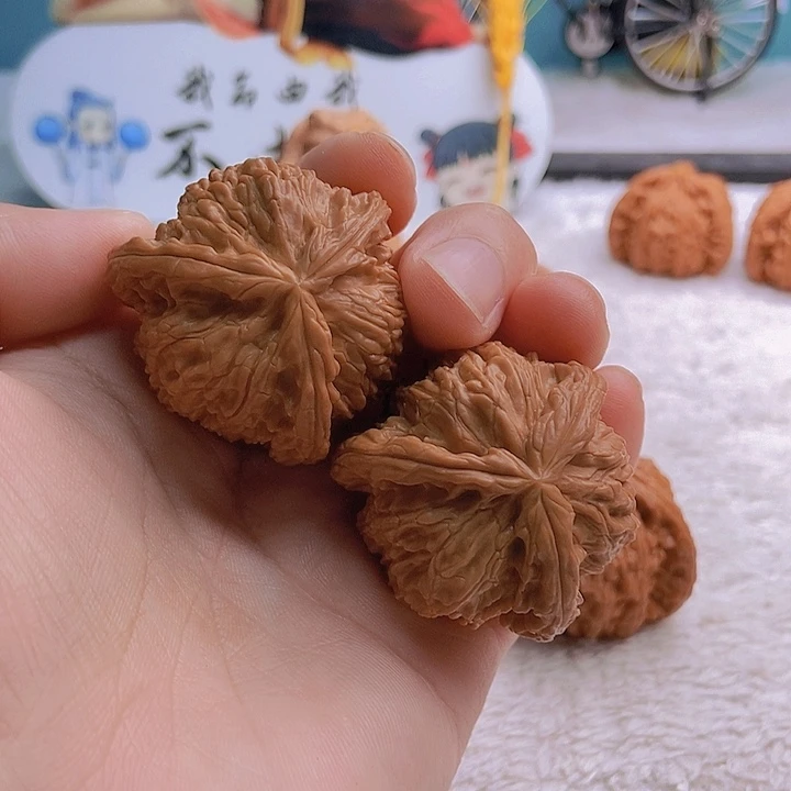 把件文玩核桃品**生三棱