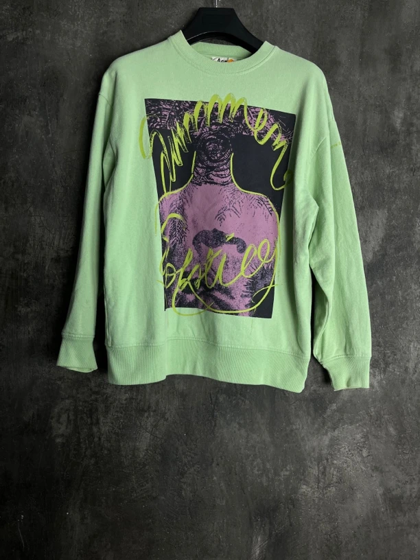 全新未使用 AcneStudios XS码*1/涂鸦卫衣/959091