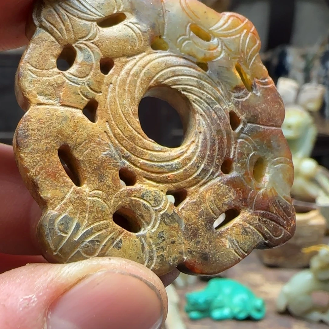 和田玉（糖玉）未镶嵌挂件