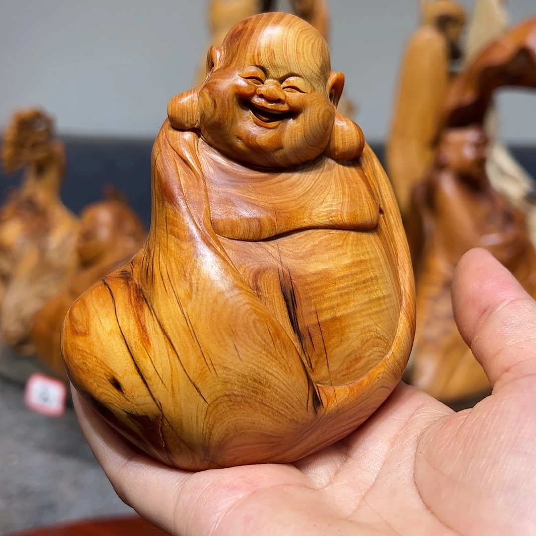 柏木崖柏木手把件摆件