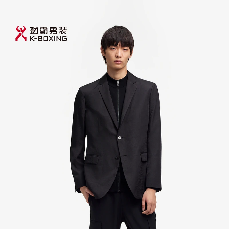 劲霸男装春季经典时尚商务休闲单西服┃FFFE1116