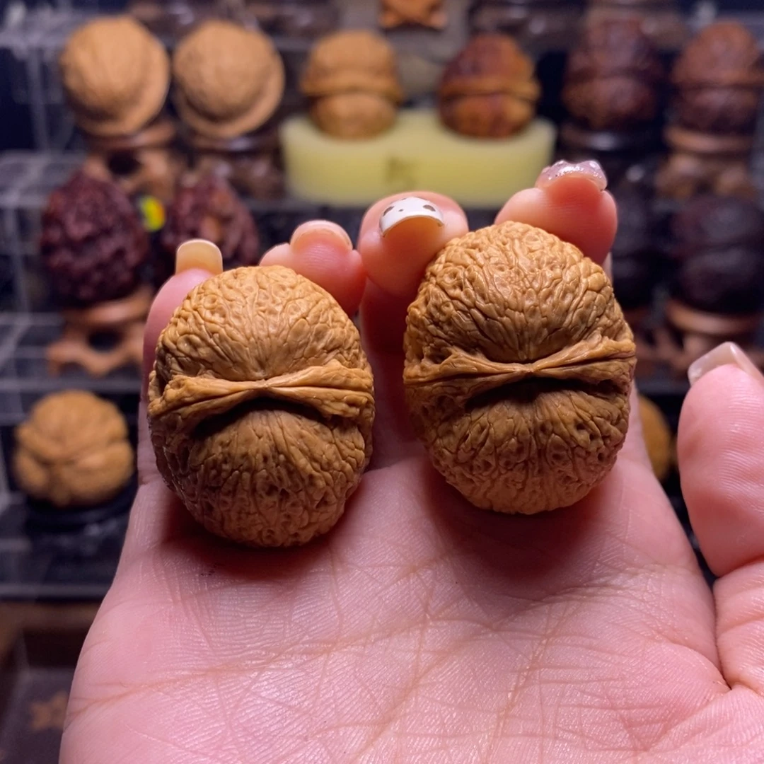 把件文玩核桃Z39小宝石34尺