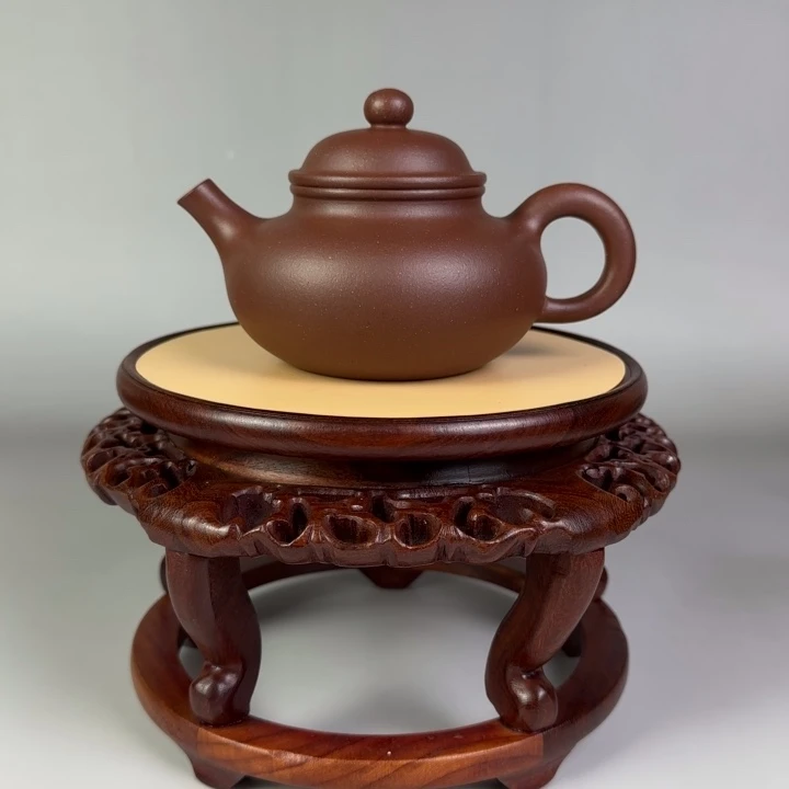 茶壶底槽青容天壶230 cc全手工制作