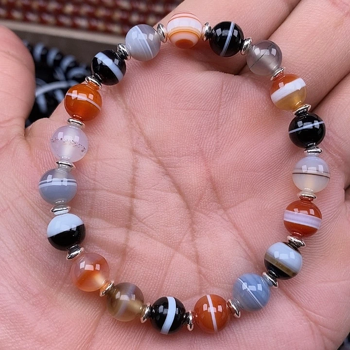 玛瑙/玉髓手链未镶嵌
