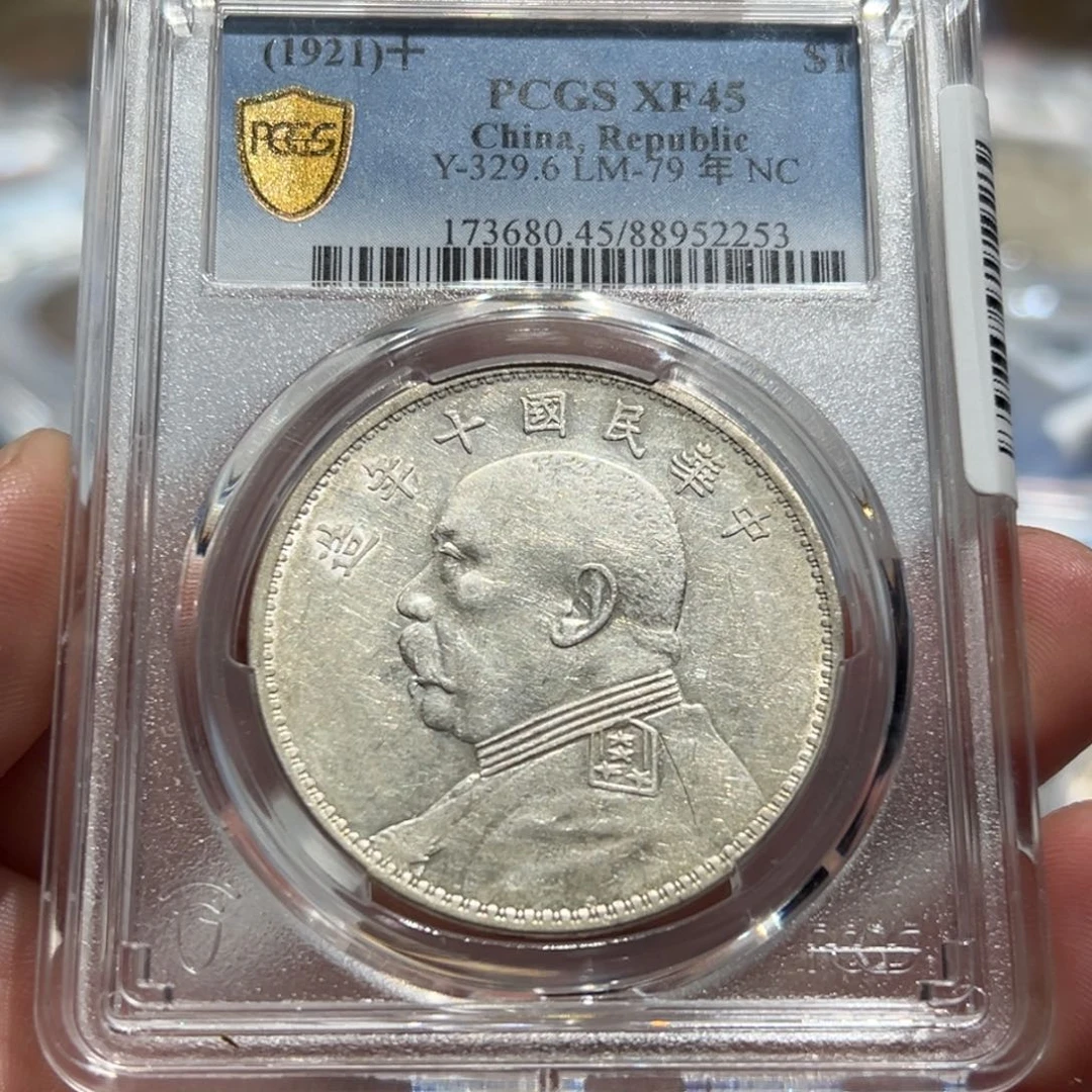 银初**负PCGS XF45十年大头银币2253