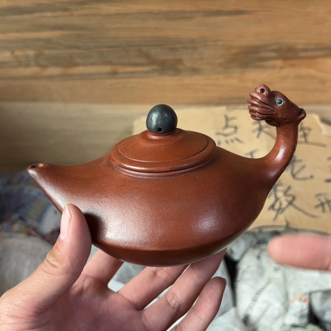 紫砂茶壶老厂紫砂壶一件！