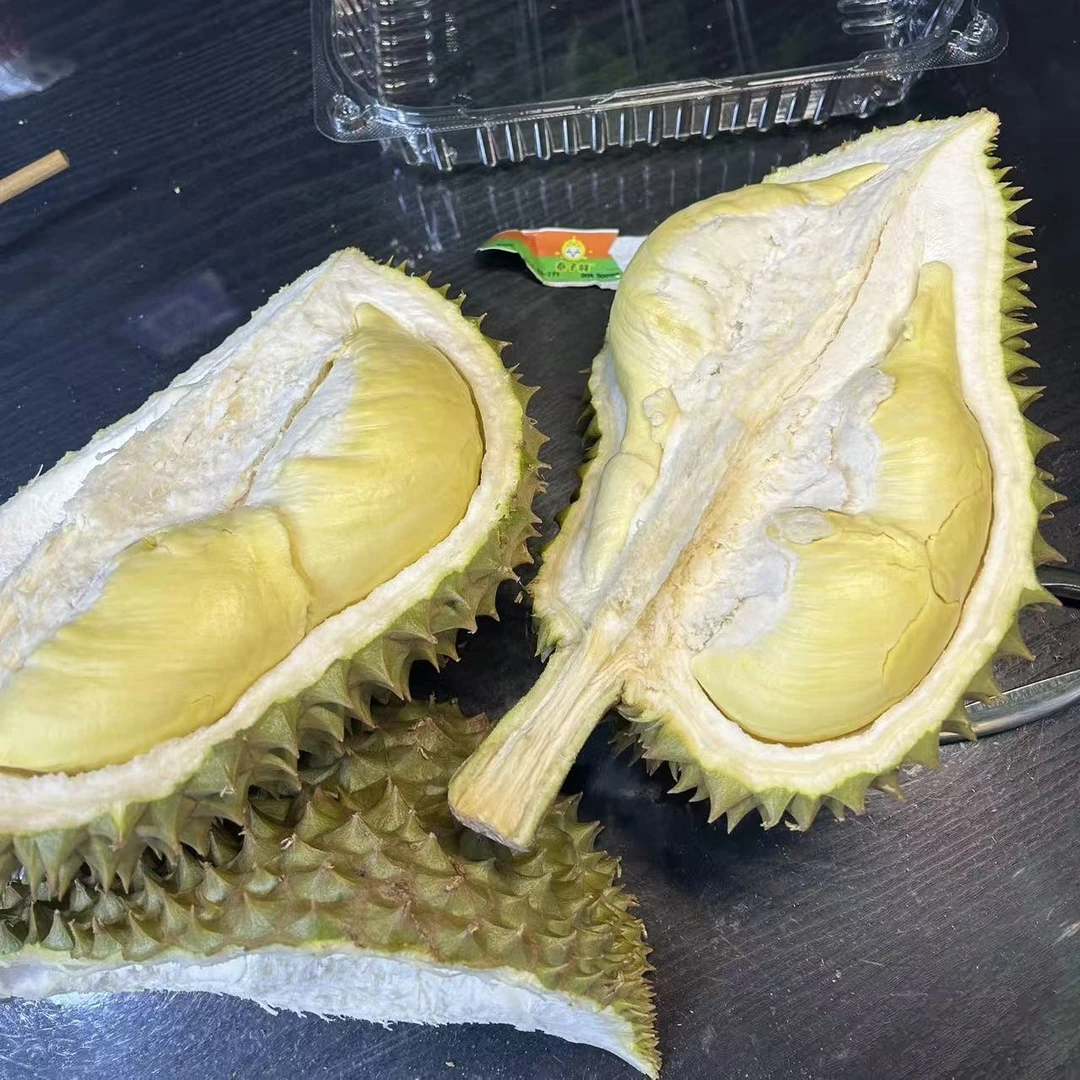 大连空运榴莲小时达，全城可配送 。泰国空运新鲜榴莲3-8斤，核小金枕泰国