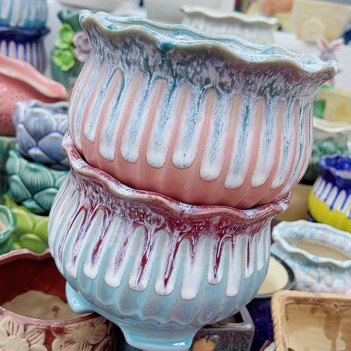 多肉绿植陶瓷花盆