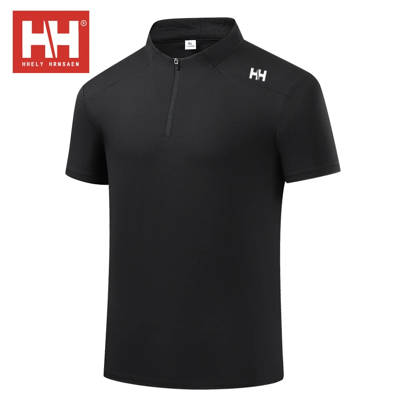 【一折专区】HH挪威海丽夏季短袖POLO衫男士休闲透气速干时尚半袖