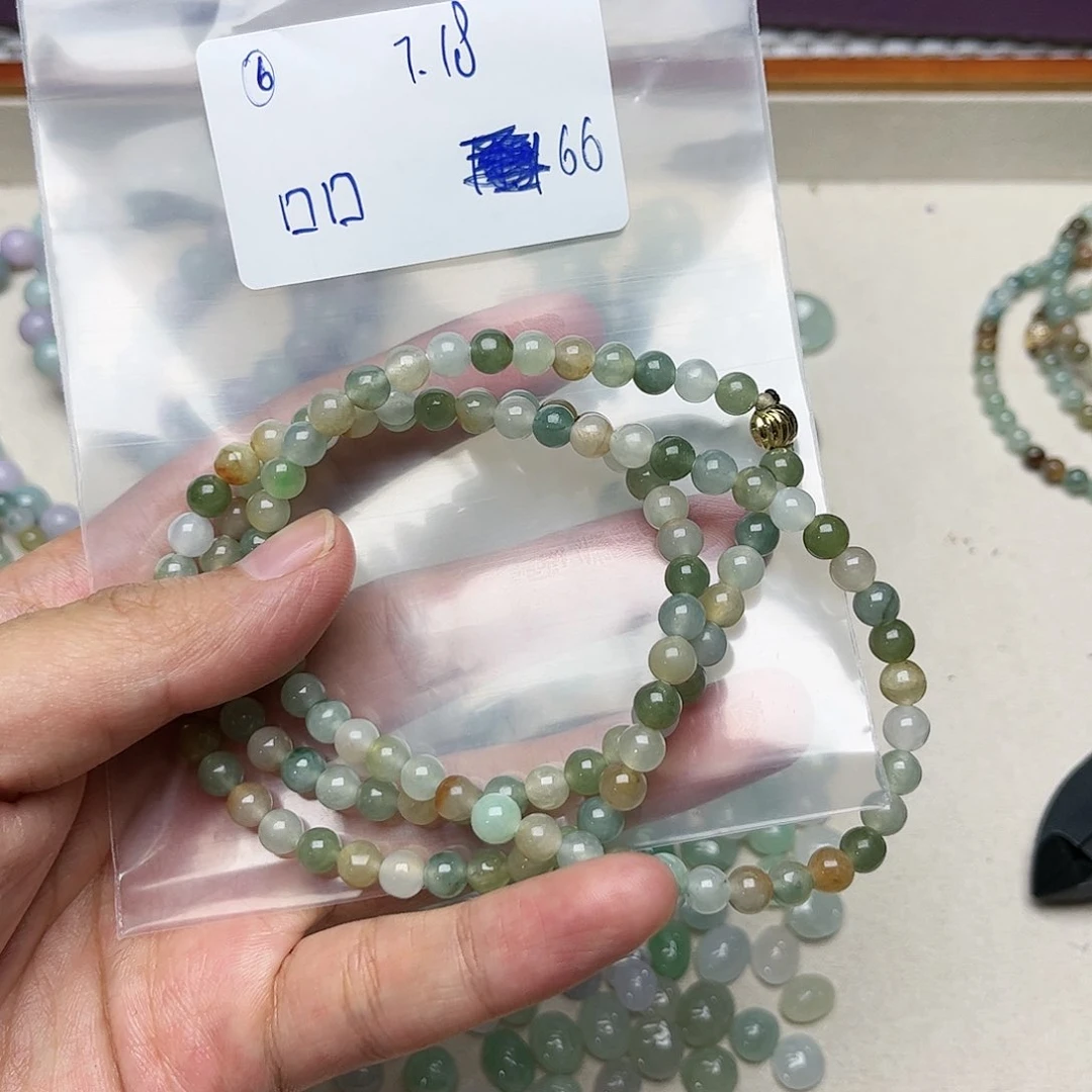 翡翠未镶嵌颈饰口*天然翡翠