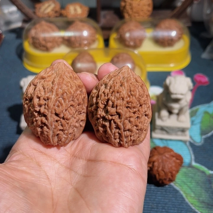 师***刚文玩核桃把件大蒜头