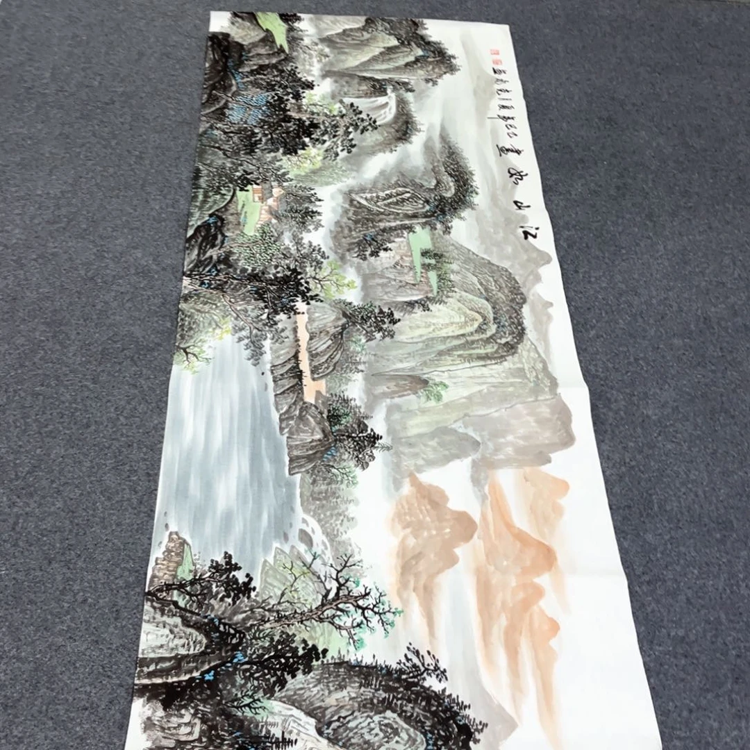 国画国画作品老师手绘