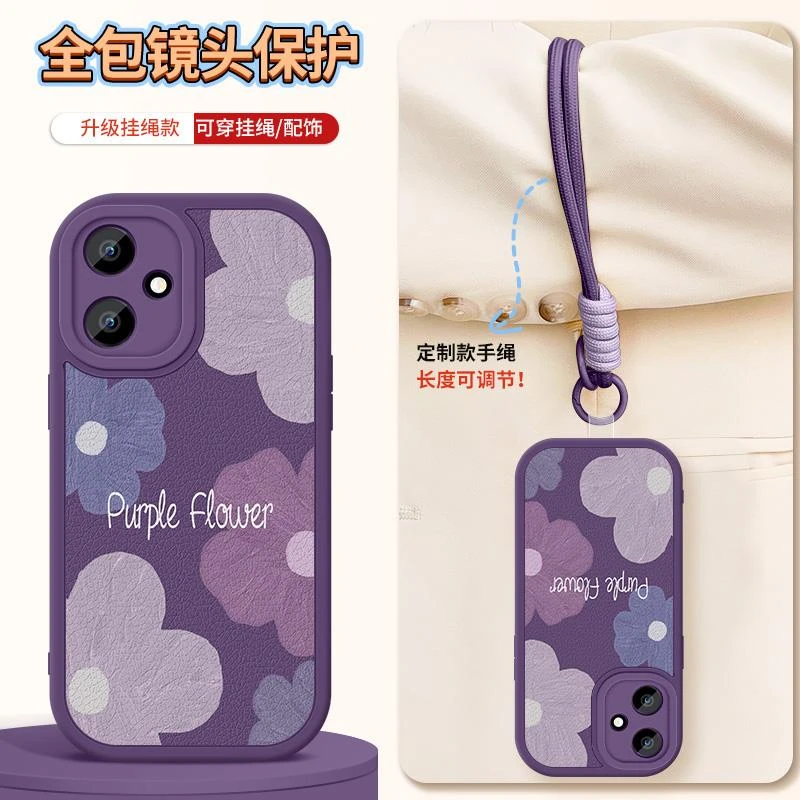 适用荣耀400手机壳新款荣耀400Pro小羊皮软壳镜头全包Honor400防