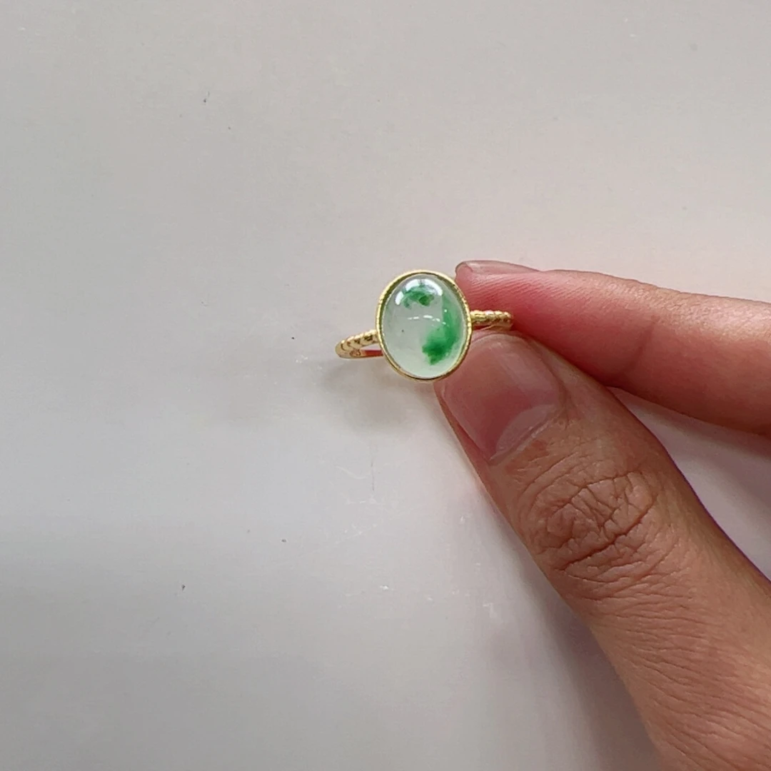 石英质玉未镶嵌戒指